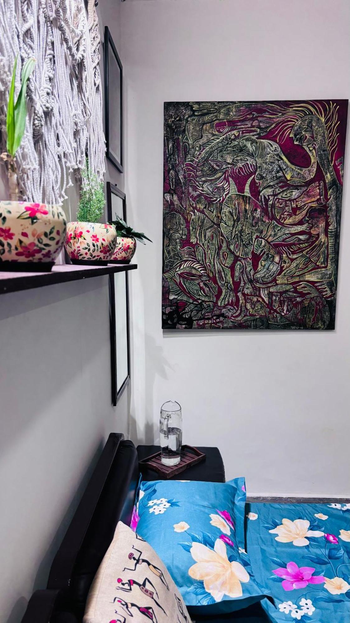 Anavrin Art House Appartement New Delhi Buitenkant foto